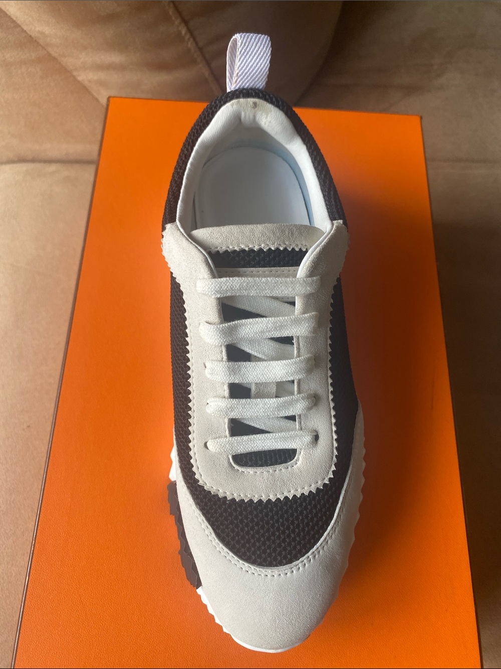 Women’s Hermes Bouncing Sneakers size 37 - Picture 8 of 14